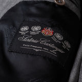 SARTORIA CASTANGIA Gray Wool Super 120's Jacket EU 52 NEW US 42
