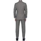 SARTORIA CASTANGIA Gray Birdseye Wool Business Suit EU 48 NEW US 38