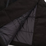 STONE ISLAND SHADOW PROJECT Black Moleskin Cotton Gilet Vest NEW