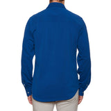 SanPatrignano for FEDELI Blue Cotton Pique Polo Shirt EU 56 NEW US 2XL