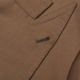 Sartoria CHIAIA Bespoke Handmade Wool Peak Lapel Jacket EU 54 NEW US 44