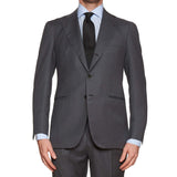 Sartoria CHIAIA Napoli Handmade Gray Wool Suit EU 48 NEW US 38 Slim Fit