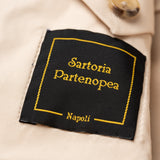 Sartoria PARTENOPEA Hand Made Corduroy Cotton Leather Details Jacket 50 NEW 40