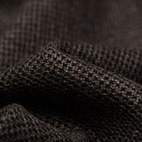 Sartoria PARTENOPEA Hand Made Dark Brown Hopsack Wool Blazer Jacket NEW