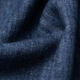 Sartoria PARTENOPEA Handmade Blue Wool Flannel Blazer Jacket EU 50 NEW US 40