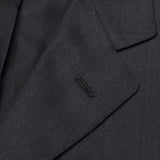 Sartoria PARTENOPEA for Sulka Hand Made Charcoal Gray Super 110's Wool Suit NEW