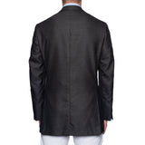 SARTORIA CASTANGIA Gray Wool-Cashmere-Silk Jacket EU 52 NEW US 42