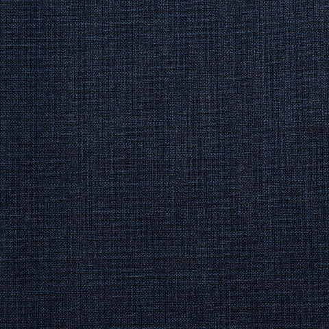 Sartoria CHIAIA Bespoke Blue Wool Super 130's Flat Front Dress Pants 52 NEW US 3