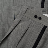 Sartoria CHIAIA Bespoke Handmade Gray Minnis Mohair Tuxedo Suit 54 NEW US 44