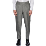 Sartoria CHIAIA Bespoke Handmade Gray Minnis Mohair Tuxedo Suit 54 NEW US 44