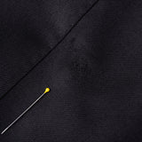 Sartoria CHIAIA Napoli Handmade Black Wool 1 Button Blazer Jacket EU 50 NEW US 4