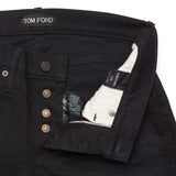 TOM FORD Black Denim Selvedge Slim Fit Jeans Pants NEW US 38 USA Made