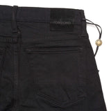 TOM FORD Black Denim Selvedge Slim Fit Jeans Pants NEW US 38 USA Made
