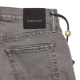 TOM FORD Gray Denim Selvedge Slim Fit Jeans Pants NEW US 29 USA Made