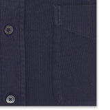 TOM FORD Solid Midnight Blue Cotton Button-Down Casual Shirt NEW Slim Fit