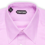 TOM FORD Solid Purple Silk Barrel Cuff Evening Dress Shirt EU 40 NEW US 15.75
