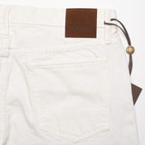 TOM FORD White Denim Selvedge Straight Fit Jeans Pants NEW US 38 USA Made
