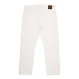 TOM FORD White Denim Selvedge Straight Fit Jeans Pants NEW US 38 USA Made