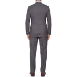 TOM FORD "Atticus" Gray Patterned Wool-Mohair Peak Lapel Suit EU 46 NEW US 36