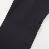 YVES SAINT LAURENT Rive Gauche by Tom Ford Black Cotton French Cuff 39 US 15.5