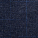 Sartoria CESARE ATTOLINI for M. Bardelli Blue Plaid Wool Super 120's Suit 48 NEW