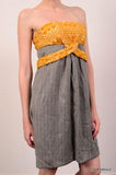 CHLOE Made In France Gray Light Summer Dress Size EU 38 US 8 / M - SARTORIALE - 2