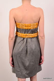 CHLOE Made In France Gray Light Summer Dress Size EU 38 US 8 / M - SARTORIALE - 3